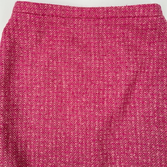 MOON Pure Collection Wool Pencil Skirt Pink size 18 Quality British Cloth - Picture 4 of 6